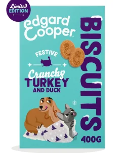 ohgreen Hond Voeding|Hondenkoekjes feestelijke koekjes met kalkoen en eend