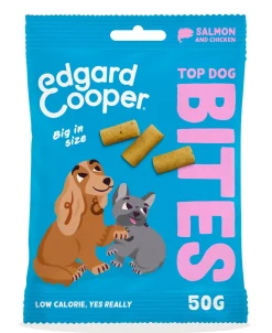 ohgreen Hond Voeding|Hondensnack treats top dog bites met zalm en kip