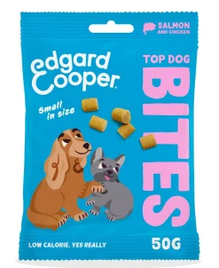 ohgreen Hond Voeding|Hondensnack treats top dog bites met zalm en kip