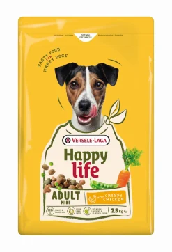 ohgreen Hond Voeding|Hondensnackshappy life adult mini met kip 2,5kg