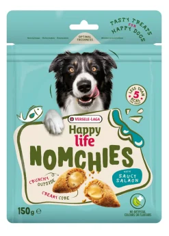 ohgreen Hond Voeding|Hondensnackshappy life nomchies salmon 150g