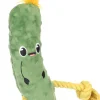 ohgreen Speelgoed|Hondenspeeltje bubto augurk met touw