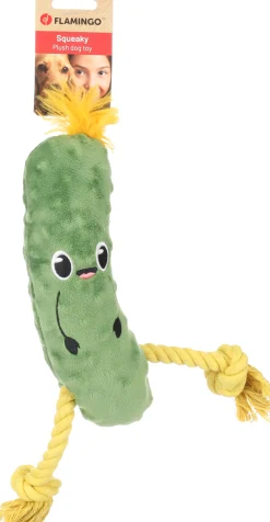 ohgreen Speelgoed|Hondenspeeltje bubto augurk met touw