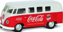 ohgreen Lemax Kerstdorpen|Hornby volkswagen campervan coca-cola 1:43 rood
