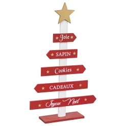 ohgreen Kerstdecoratie|Houten kerstboom h35cm