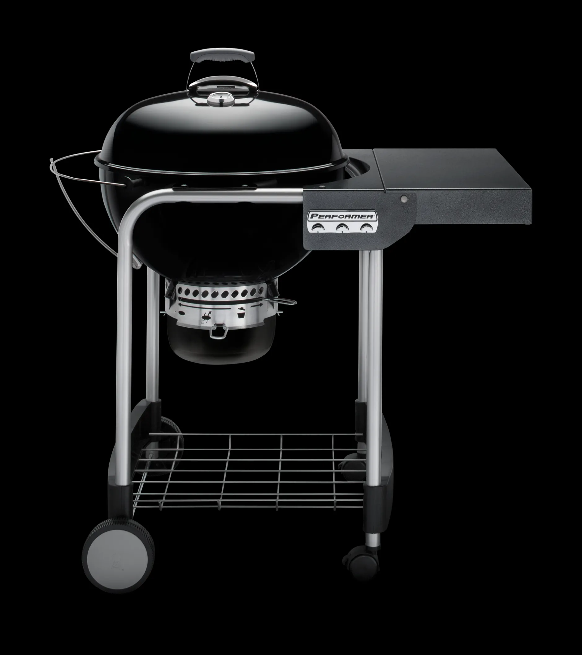 ohgreen Bbq|Houtskoolbarbecue performer gbs 'system edition' Ø57cm, black