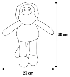 ohgreen Speelgoed|Hs tufflove leeuw bruin 30cm