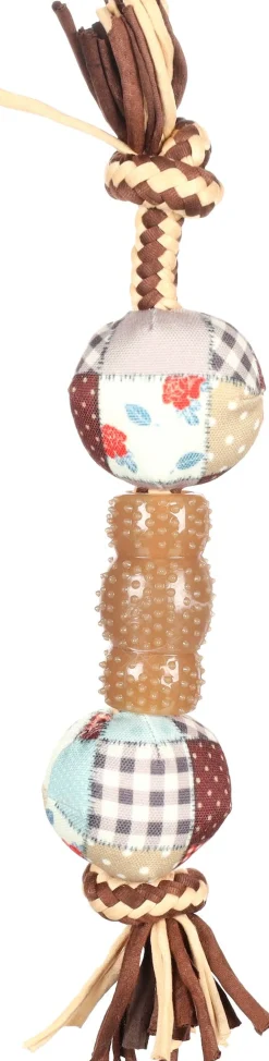 ohgreen Speelgoed|Hs vinta touw met ballen mix 31cm