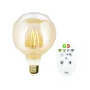 ohgreen Verlichting|Ecocheques|Idual filament bulb g125 e27 806lm ambergoud + remote
