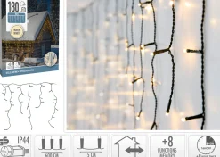 ohgreen Basis Kerstverlichting|Ijspegelverlichting 180led