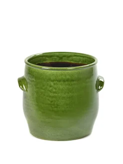 ohgreen Potten En Vazen|Jars Pot handles groen d20 h20