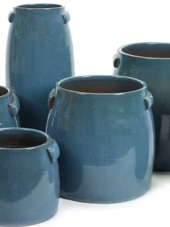 ohgreen Potten En Vazen|Jars Pot tabor s blue d22h19