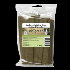 ohgreen Hond Voeding|Werelddierendag|Jerkey strip kip 215 gr/zakje