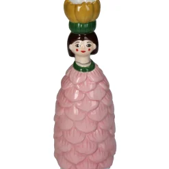 ohgreen Sfeermakers|Kaarsenhouder bloemenmeisje roze