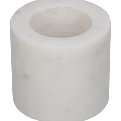 ohgreen Sfeermakers|Kandelaar marmer wit 6.5x6.5x5.5cm