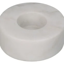 ohgreen Sfeermakers|Kandelaar marmer wit 9x9x3cm