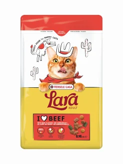 ohgreen Werelddierendag|Kat Voeding|Kattenbrokken lara adult with beef flavour 950g