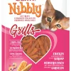 ohgreen Kat Voeding|Kattensnack nibbly grills kip & garnaal 30g