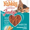 ohgreen Kat Voeding|Kattensnack nibbly jerky kip & vis 30g