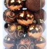 ohgreen Kerstballen|Kerstbal bruin (30sts)