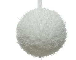 ohgreen Kerstballen|Kerstbal foam ice 10cm wit