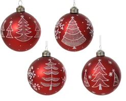ohgreen Thema Holiday|Kerstballen|Kerstbal glas decoratie boom