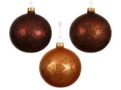 ohgreen Kerstballen|Thema Luxury|Kerstbal glas mat kerstdecoratie
