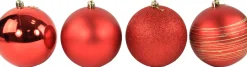 ohgreen Kerstballen|Kerstbal kerstrood (4sts)