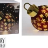 ohgreen Deco Verlichting Binnen|Kerstbal met led 20cm