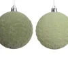 ohgreen Thema Cosy|Kerstballen|Kerstbal polystyreen fluweel