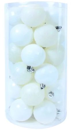 ohgreen Kerstballen|Kerstbal wit (30sts)