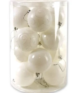 ohgreen Kerstballen|Kerstbal wit (16sts)