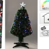 ohgreen Deco Verlichting Binnen|Kerstboom 90cm fiber optic