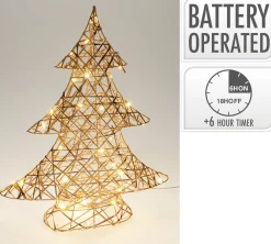 ohgreen Deco Verlichting Binnen|Kerstboom 40cm met led