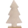 ohgreen Thema Cosy|Kerstdecoratie|Kerstboom plush beige 20x5xh33cm