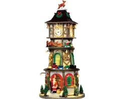 ohgreen Lemax Kerstdorpen|Kerstklokkentoren, met 4,5v adapter