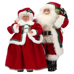 ohgreen Kerstdecoratie|Kerstman en kerstvrouw