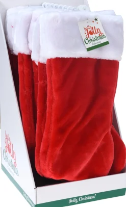 ohgreen Kerstdecoratie|Kerstsok pluche