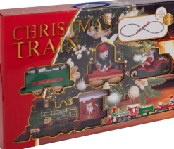 ohgreen Kerstdecoratie|Kersttrein set met 39 stuks