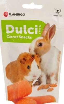ohgreen Knaagdieren Voeding|Knaagdiersnack dulci wortel 50gr