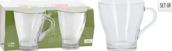ohgreen Servies|Koffie theeglas 300ml set van 4