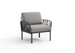 ohgreen Tuinmeubelen|Komodo poltrona antracite grigio