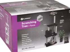 ohgreen Kattenkrabpalen|Krabpaal forza zwart 60x40x151,5cm