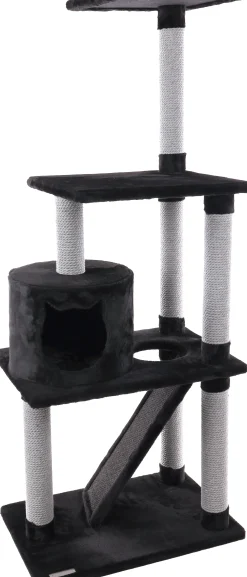 ohgreen Kattenkrabpalen|Krabpaal forza zwart 60x40x151,5cm