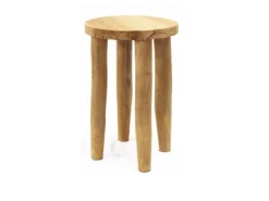 ohgreen Meubilair|Kruk teak rond