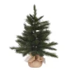 ohgreen Kerstbomen|Kerstbomen Kunststof|Kunstkerstboom m-burlap h60cm