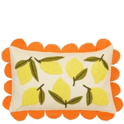 ohgreen Cosy Corner|Kussen citroen - l65xb45xh10cm