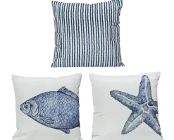 ohgreen Cosy Corner|Kussen 40cm blauw