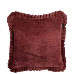 ohgreen Sfeermakers|Herfst|Kussen donker ruffled - l45xb45xh10