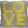 ohgreen Cosy Corner|Kussen "Love" geel